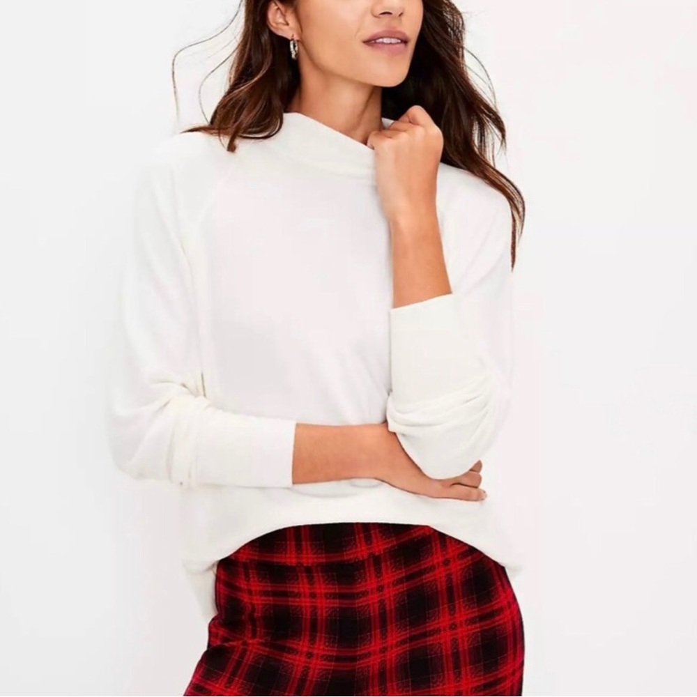 LOFT Mock Neck Tunic